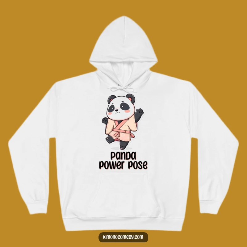 Funny Panda Kimono Hoodie: Cozy & Playful Bear Sweatshirt, Hilarious Gift