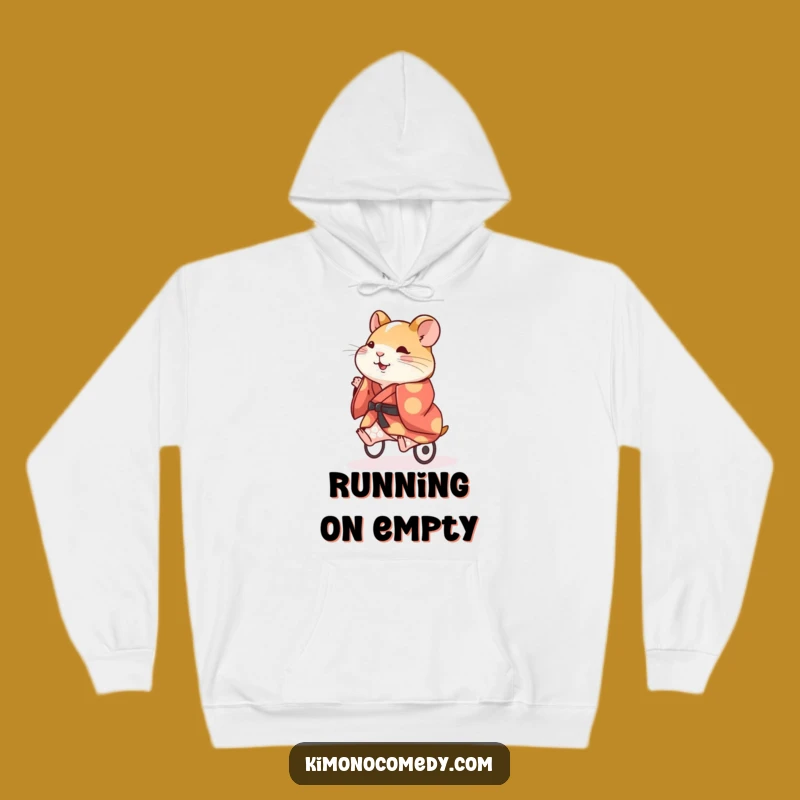 Funny Hamster Kimono Hoodie - Cozy & Hilarious Comfort for Your Active Lifestyle
